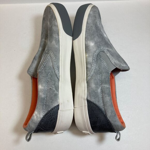 Old Navy Slip on Loafer Shoes Grey Smoke Boys 2 Slip on the Day - Picture 9 of 11